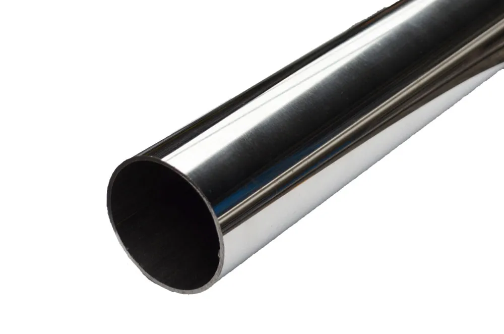 RVS 316L 1.4404 Buis gelast/gegloeid EN10217-7 hoogglans 101,6x3 mm