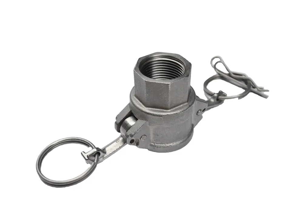 RVS 316L 1.4404 Camlock Type D bi (moeder) BSP 4"