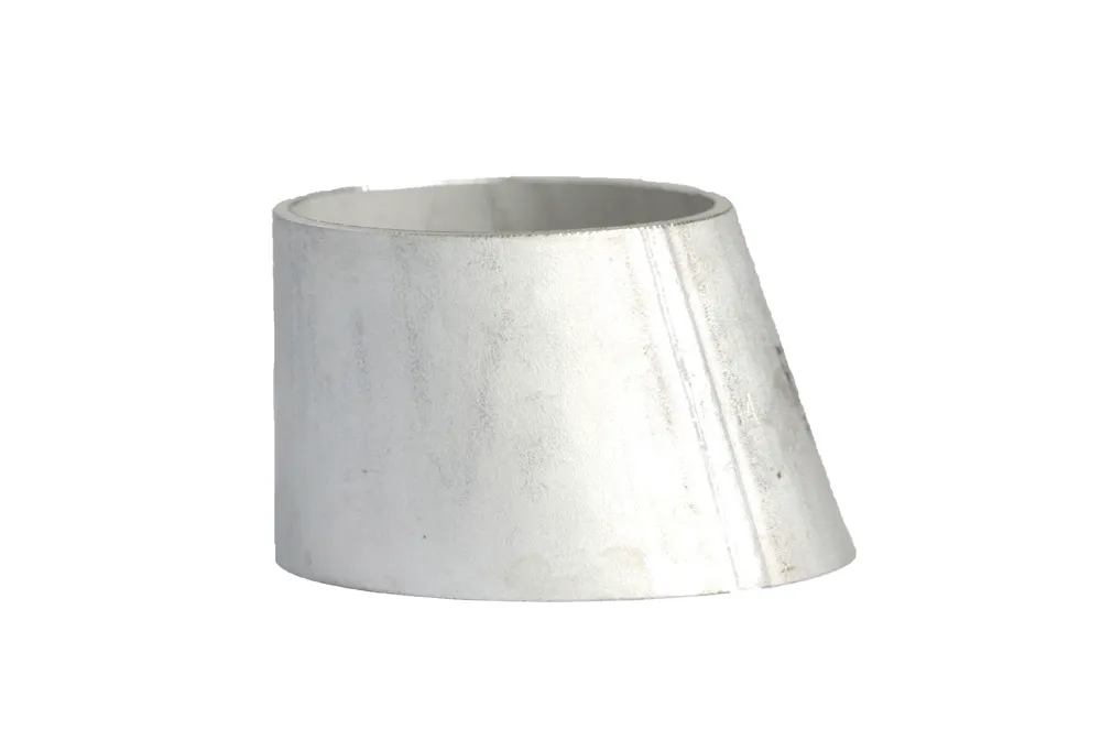 RVS 316L 1.4404 Lasverloop exc gelast EN10253-4 609,6x3x457,2x3 mm H=610 mm