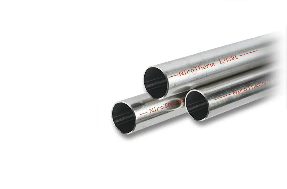 RVS 316L 1.4404 NiroSan Press buis TIG gelast/gegloeid EN10312 108x2 mm
