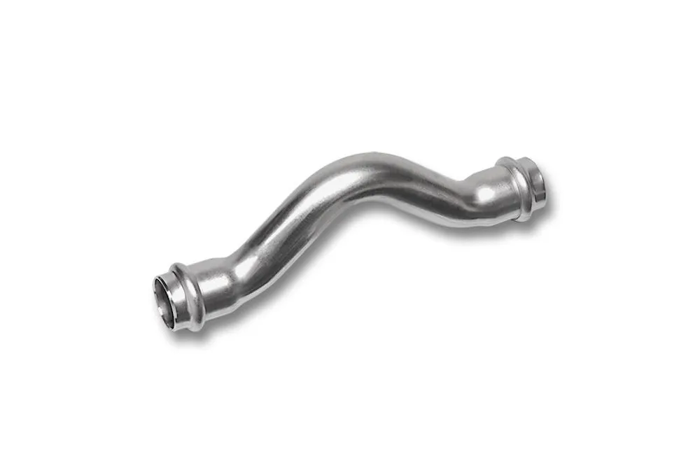 RVS 316L 1.4404 NiroSan Press springbocht F/F EN10352 28 mm