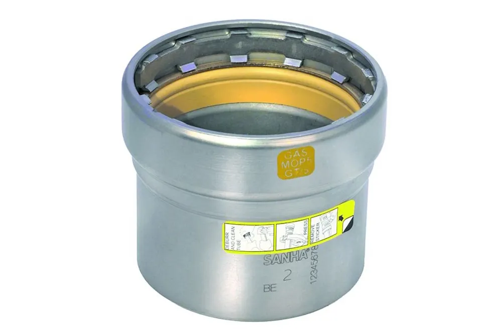 Staal SANHA Heavy Steel Press kap P Gas 48,3 mm x 1.1/2"