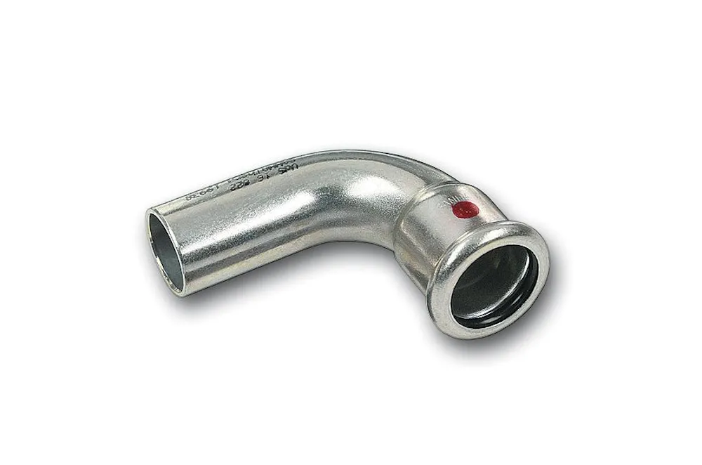 Staal SANHA Therm Press bocht 90 gr M/F verzinkt 42 mm